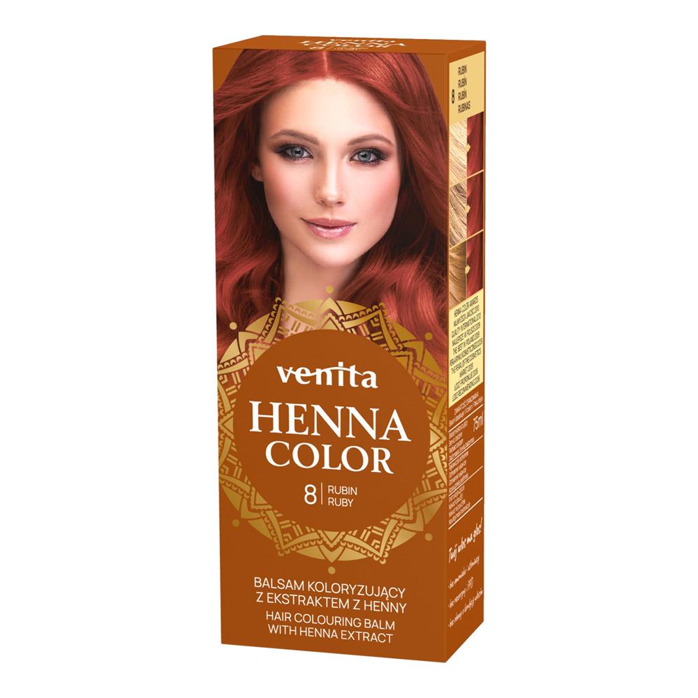 Venita balsam kolor.do wł. ziołowy z henny 008 rubin  75ml.@@