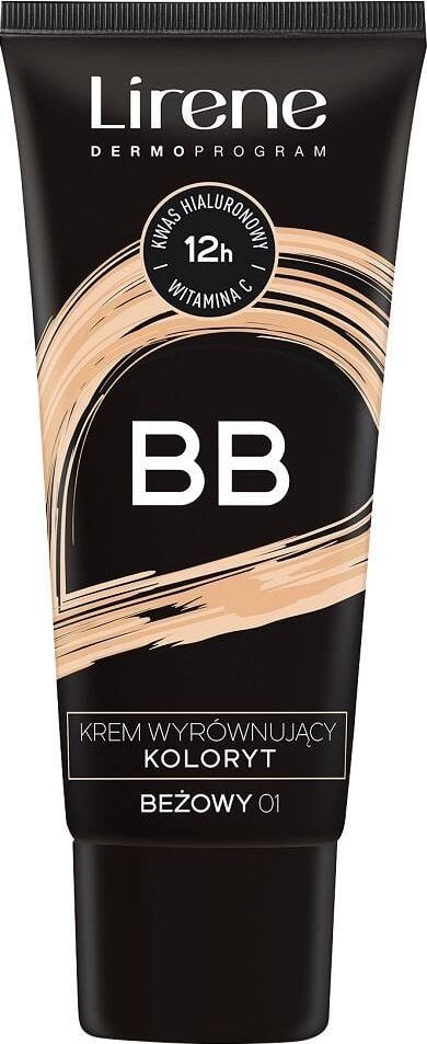 LIRENE krem bb wyrównujacy koloryt 01 30ml