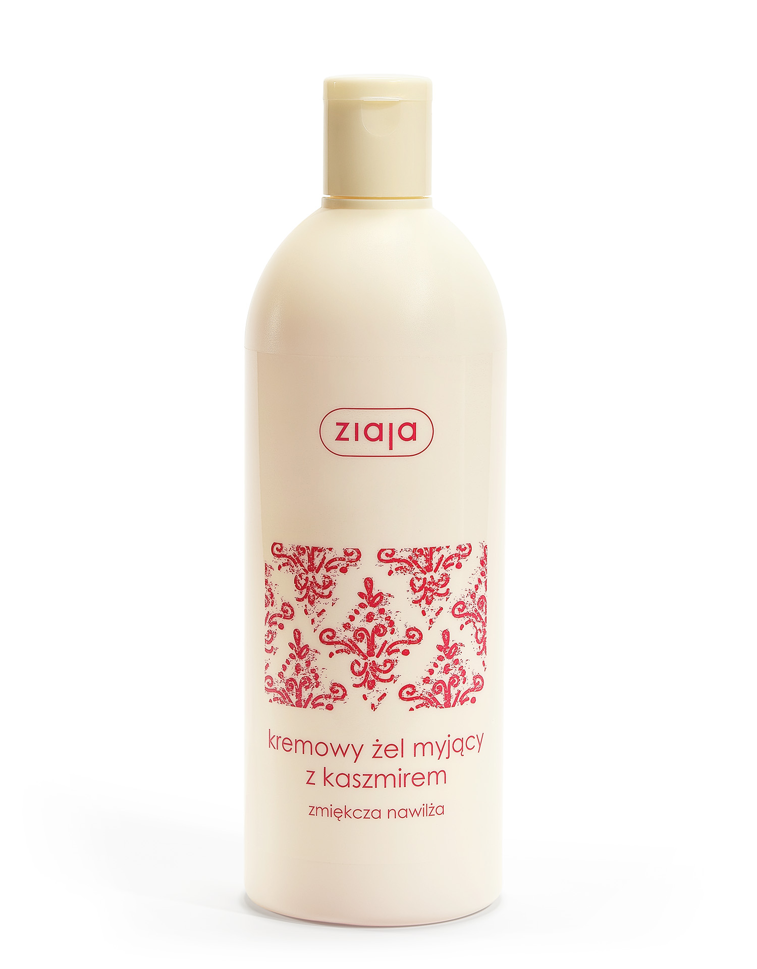 ZIAJA mydło pod prysznic kremowe z kaszmirem 500ml.