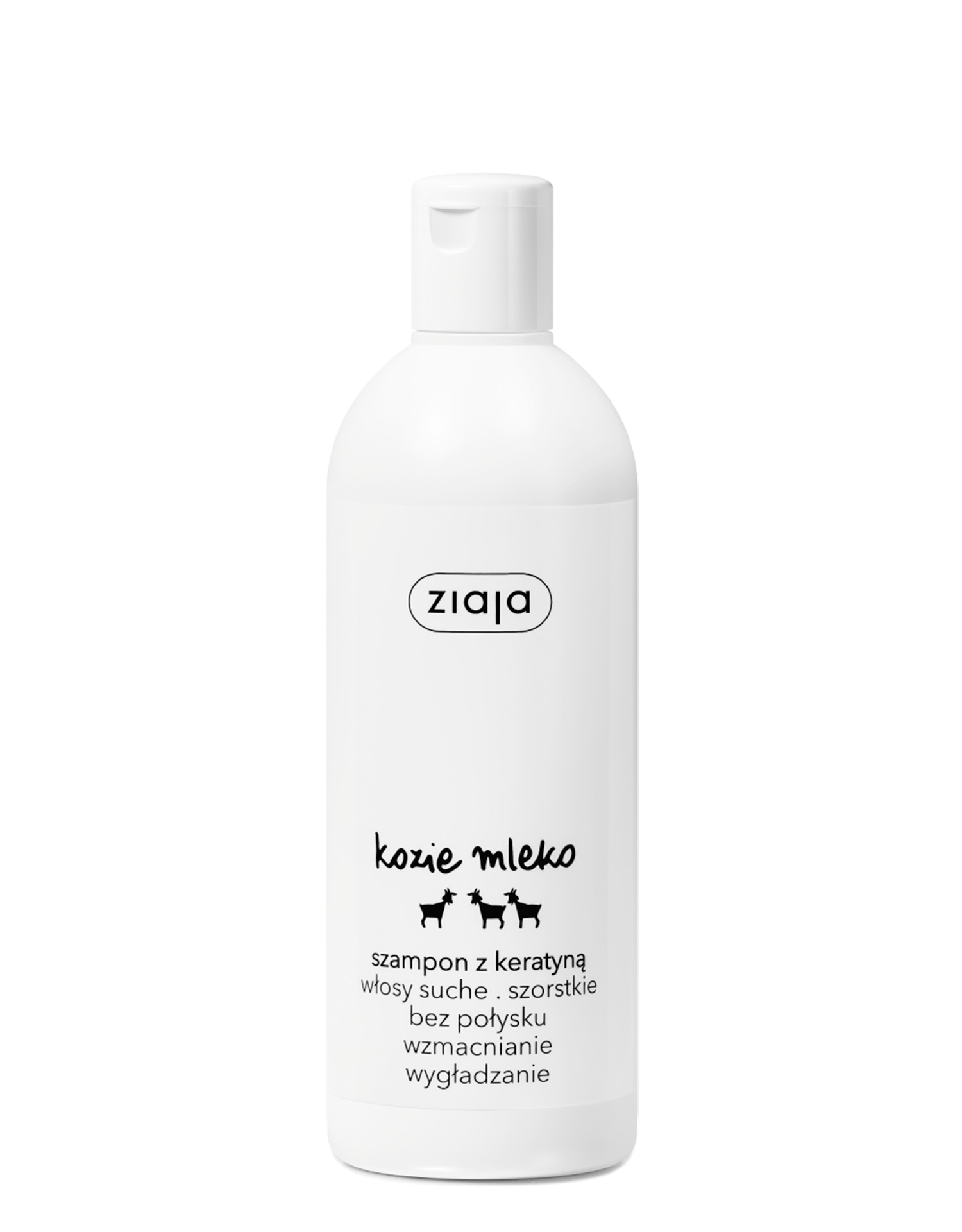 Ziaja szampon do wł. kozie mleko  400ml.