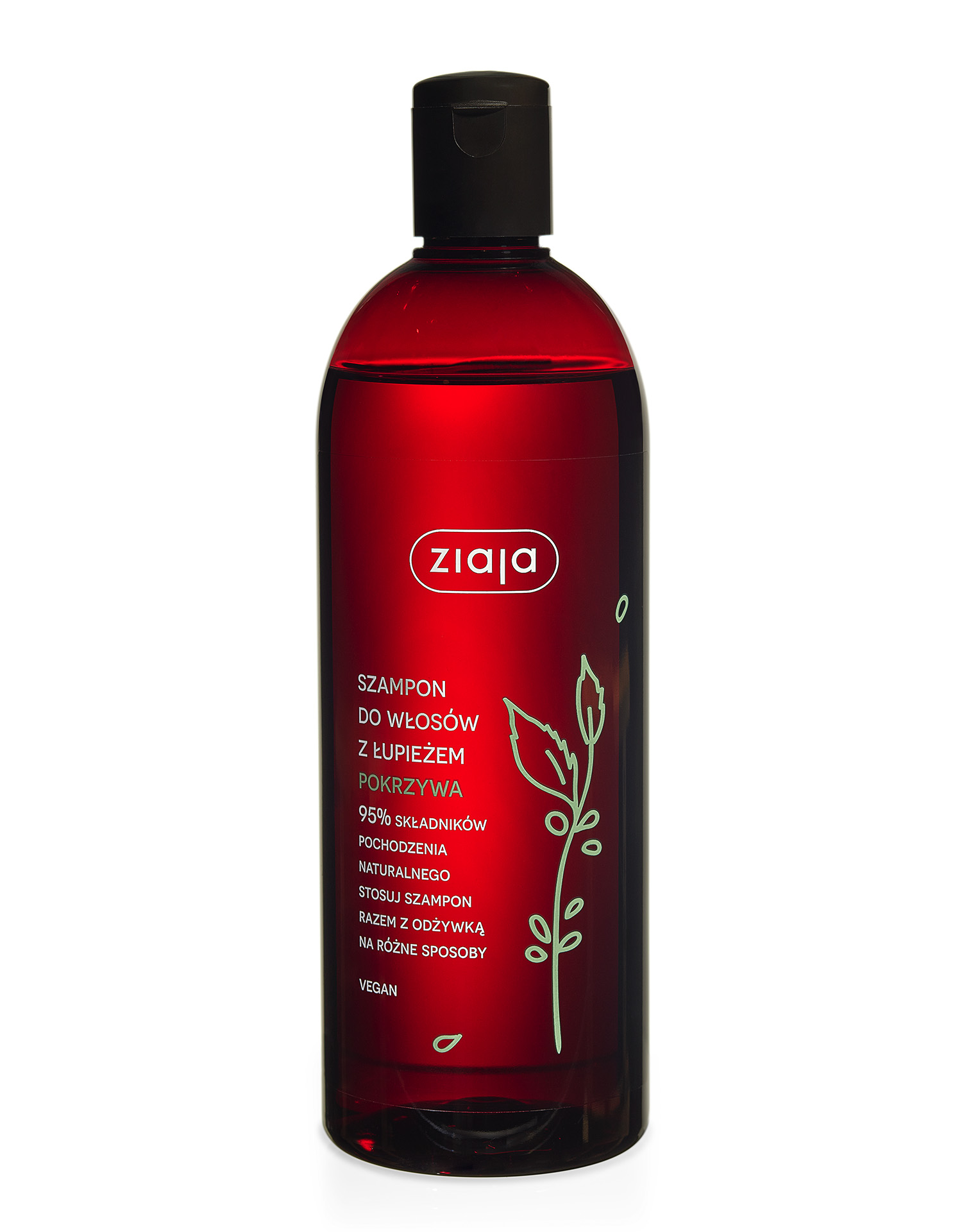 Ziaja szampon do wł. pokrzywowy przeciwłupieżowy  500ml.