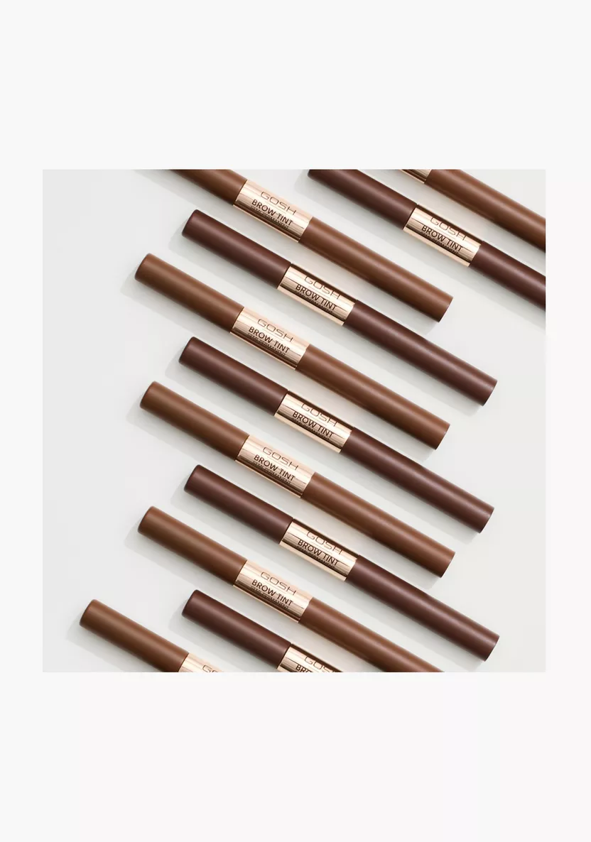Gosh tint do brwi z żelem 2w1 002 dark brown 2,5ml. - obrazek 2