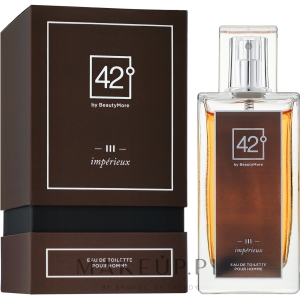 42 by beauty more iii imperieux w.t. męska brąz 100ml.