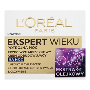 LOREAL KREM EKSPERT WIEKU 60+  NA NOC 50ML.