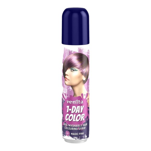 Venita spray do wł.koloryzujący 1-day color magiczny róż 13   50ml. ###