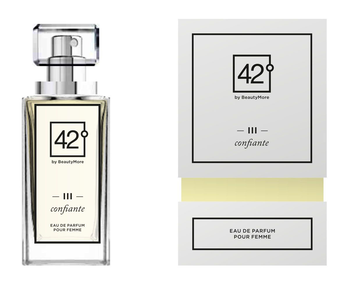 42 by beauty more iii confiante w.perf. damska żółta 50ml.