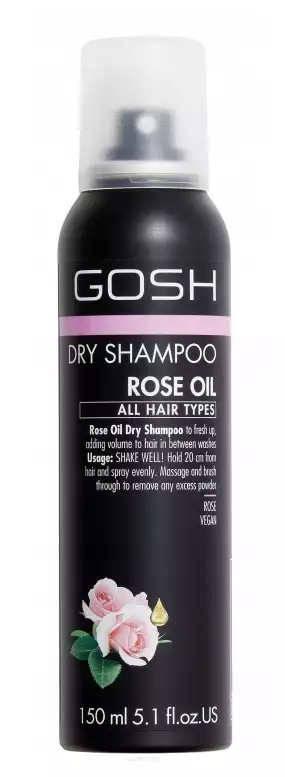 Gosh szampon do wł. suchy w aerozolu róża 150ml.