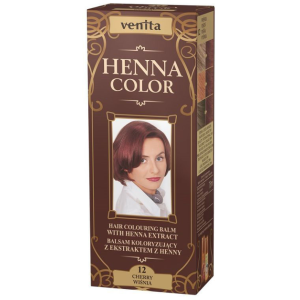VENITA BALSAM KOLOR.DO WŁ. ZIOŁOWY Z HENNY 012 WIŚNIA  75ML.@@