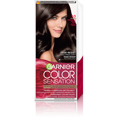 Color sensation farba do włosów 3.0 prestiżowy ciemny brąz