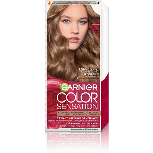 Color sensation farba do włosów 7.0 delikatnie opalizujący blond