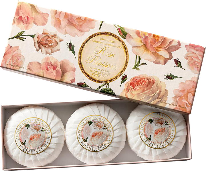 FIORENTINO MYDŁO RÓŻA DEX 8136 3SZTX100G