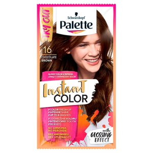 Palette instant szampon kolor.saszetka 16 czekolad.brąz