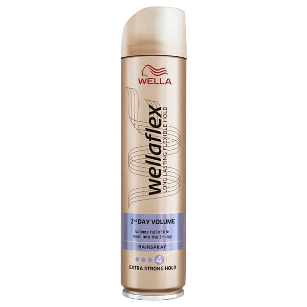 Wellaflex lakier do wł. long lasting większa objętość "4" b.mocny 250ml.