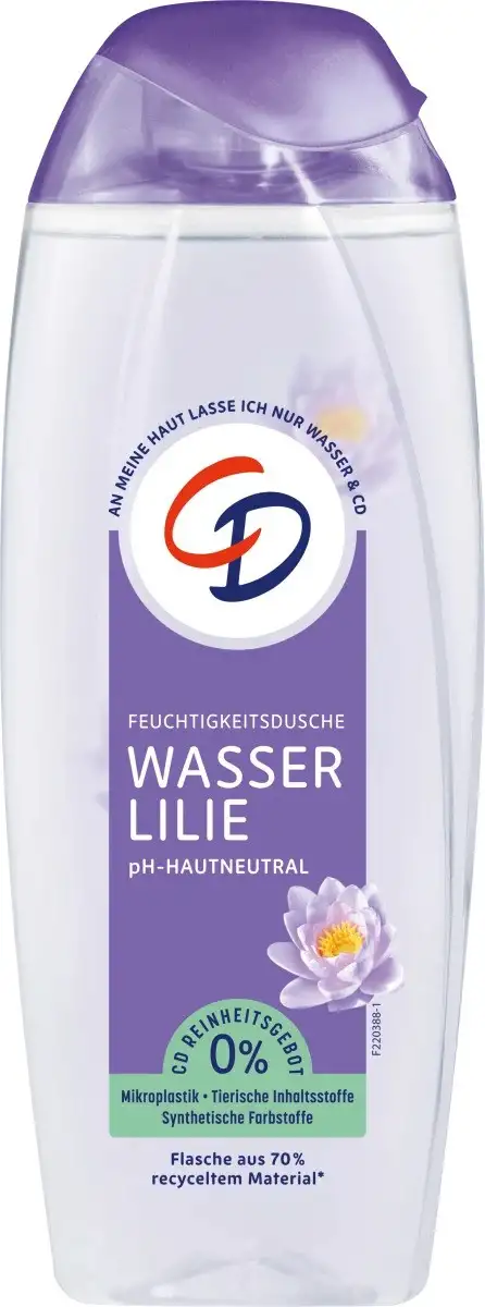 Cd żel p/prysznic wasser lilie 250ml.