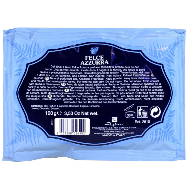 FELCE AZZURRA TALK DO CIAŁA CLASSICO FOLIA 100G. - obrazek 2