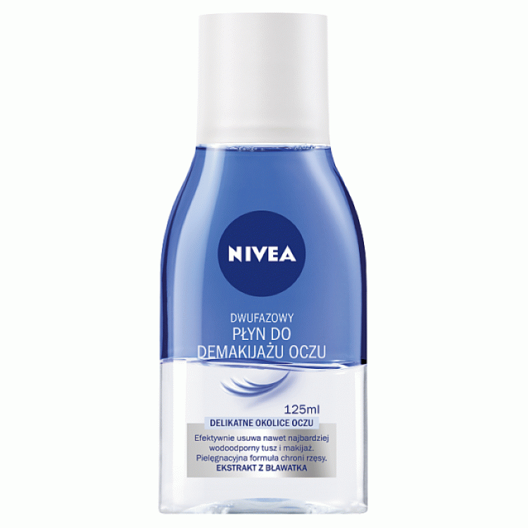 Nivea płyn do demakijażu oczu dwufazowy nowość 125ml.