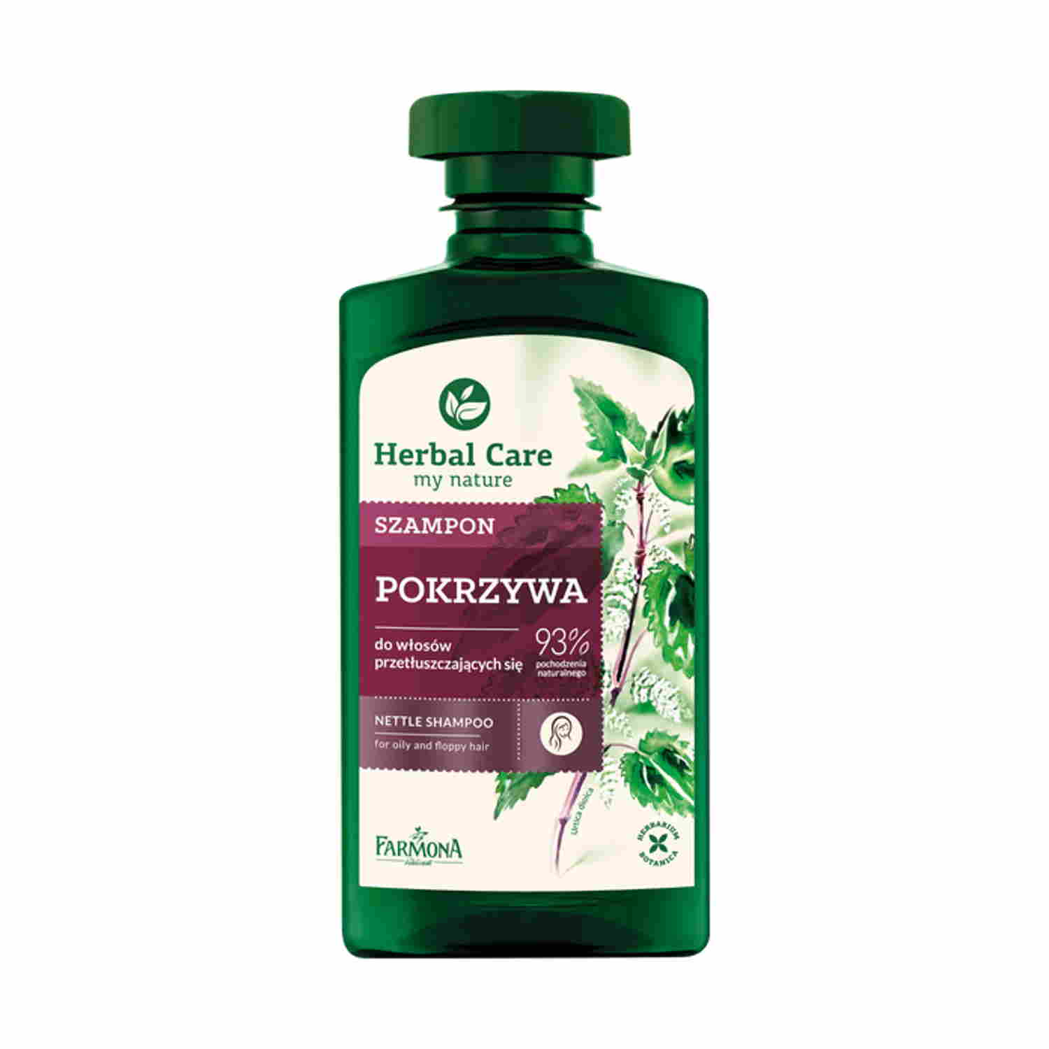 Farmona herbal care szampon do wł. pokrzywa  330ml.