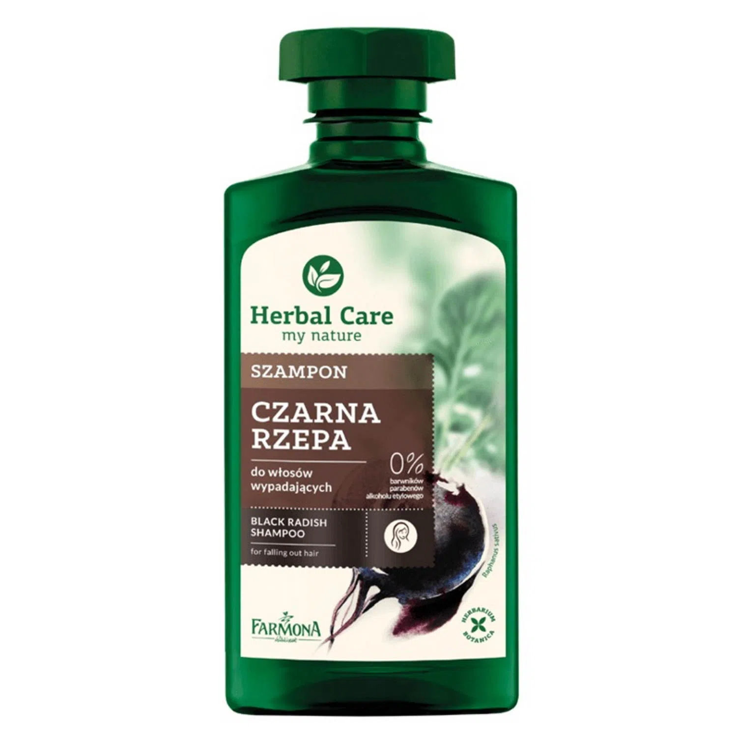 Farmona herbal care szampon do wł. czarna rzepa 330ml.