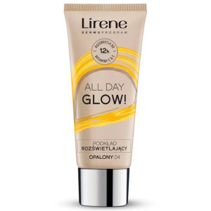 LIRENE podkład rozświetlający 04 opalony tuba 30ml.