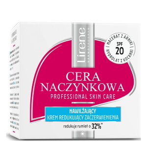 LIRENE krem c.naczynkowa nawilżający n/dzień 50ml.