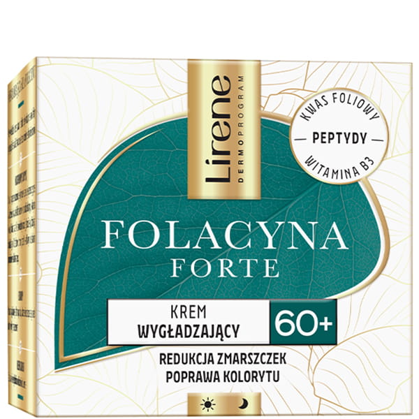 LIRENE krem folacyna 60+przeciwzmarszczkowy n/dzień 50ml.