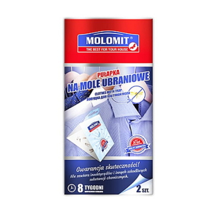 Molan pułapka feromonowa na mole ubraniowe 2szt