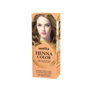VENITA BALSAM KOLOR.DO WŁ. ZIOŁOWY Z HENNY 111 NATURALNY BLOND  75ML.@@