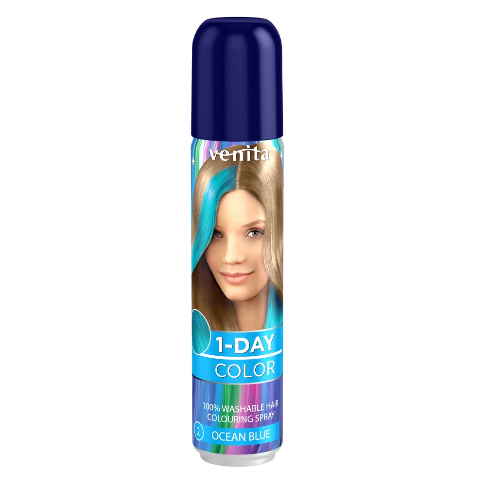 Venita spray do wł.koloryzujący 1-day color  morska fala  50ml.