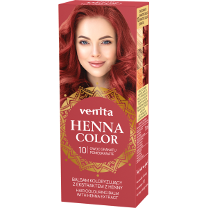 VENITA BALSAM KOLOR.DO WŁ. ZIOŁOWY Z HENNY 010 OWOC GRANATU  75ML.@@