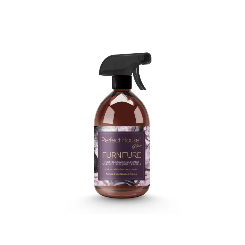 Perfect house glam mleczko do mycia I pielęgnacji mebli bursztyn I sandał