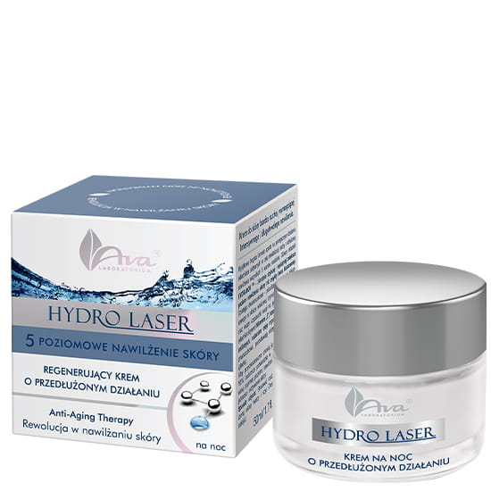 Ava hydro laser krem na noc regeneruj.     50ml