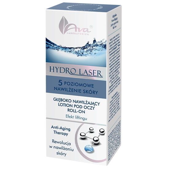 Ava hydro laser lotion roll-on pod oczy     15ml.