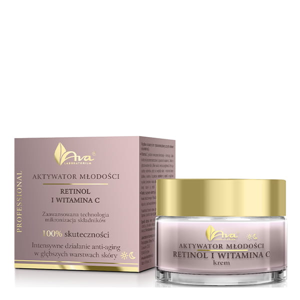 Ava aktywator młodości krem retinol+witam.c    50ml.