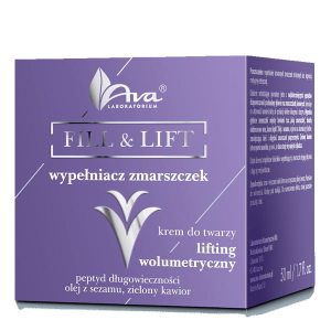 Ava fill&lift krem d/twarzy wypełniacz zmarszcz.   50ml.