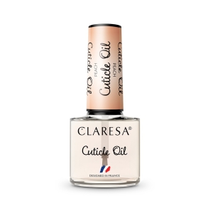Claresa oliwka do skórek I paznokci peach 5ml.