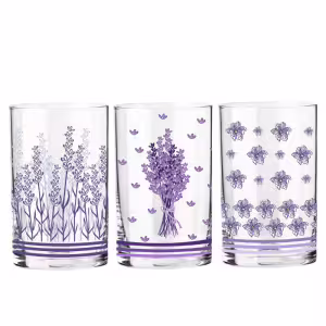 Kpl.6 szklanek LAVENDER collection 250ml