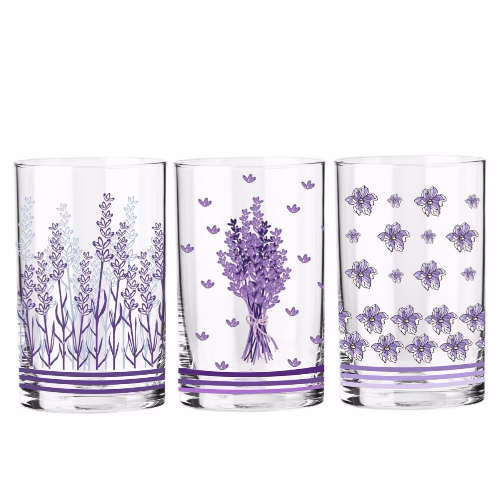 Kpl.6 szklanek LAVENDER collection 250ml