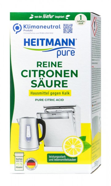 HEITMANN CZYSTY KWAS CYTRYNOWY PROSZEK 350G