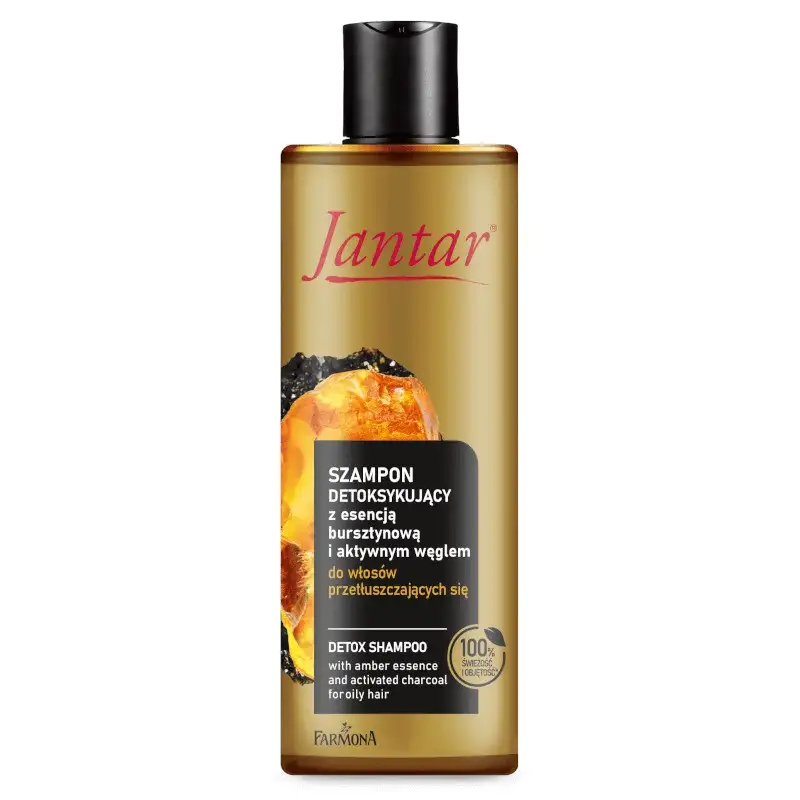 Farmona  jantar szampon detoksujący z aktywnym węglem 300ml.