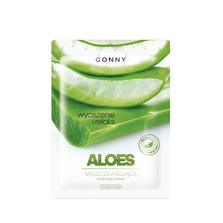 Conny maseczka w płacie aloes koreańska kojąca    23g.  24i