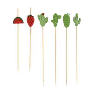 Wykałaczki z dekoracją 12cm