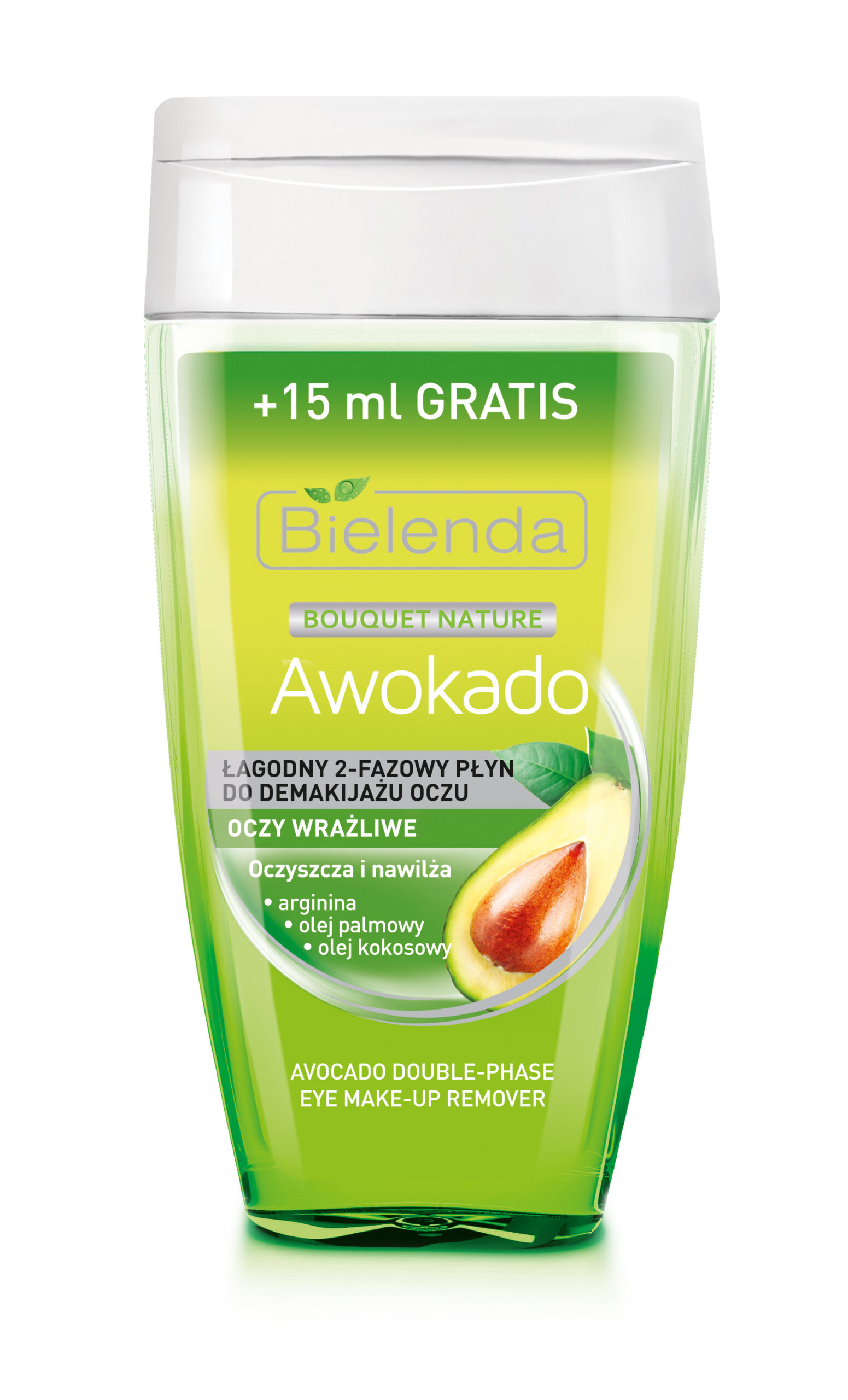 BIELENDA PŁYN 2FAZOWY DO OCZU AVOKADO 140ML.
