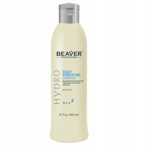 Beaver szampon do wł. hydro+4 scalp purifying p/łupieżowy 258ml.@@ 25i