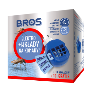 Bros elektro+wkłady na komary
