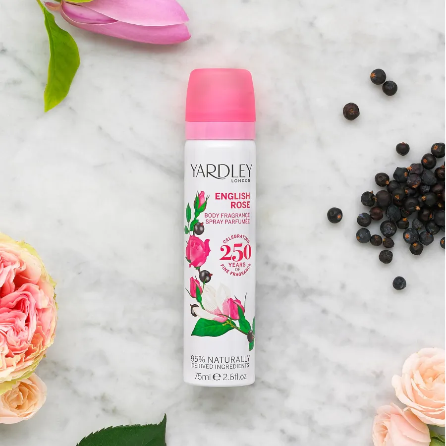 YARDLEY DEO SPRAY  RÓŻA  YAR2192 75ML.