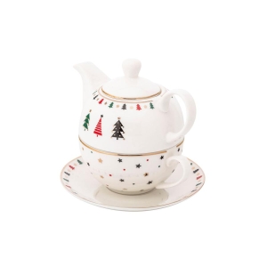 Zestaw filiżanka i czajnik