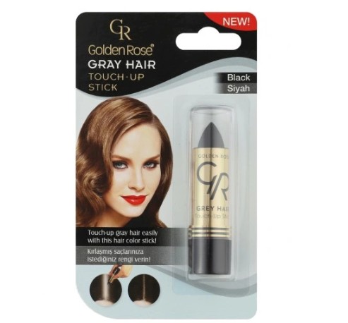 Golden Rose sztyft do włosów black czarny