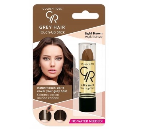 Golden Rose sztyft do włosów jasny brąz