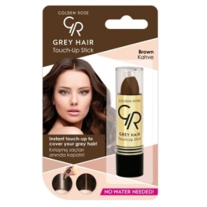 Golden Rose sztyft do włosów brąz