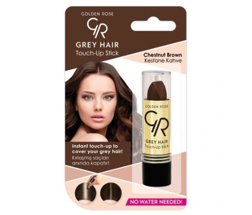 Golden Rose sztyft do włosów kasztan